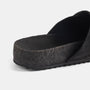 Velcro Suede Slide  Mens In Black | James Perse Los Angeles