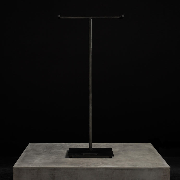 Full Size Surfboard Stand in Black Patina | James Perse Los Angeles