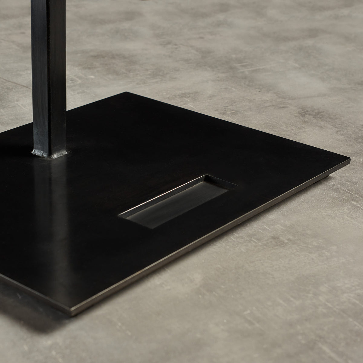 Full Size Surfboard Stand in Black Patina | James Perse Los Angeles