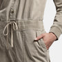 Mixed Media Jumpsuit In Chino Pigment | James Perse Los Angeles