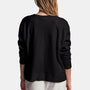 Relaxed Sweatshirt In Black | James Perse Los Angeles
