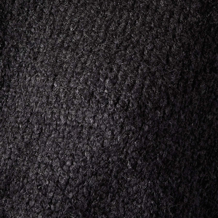 Relax Fit Mock Neck Sweater in Black | James Perse Los Angeles 