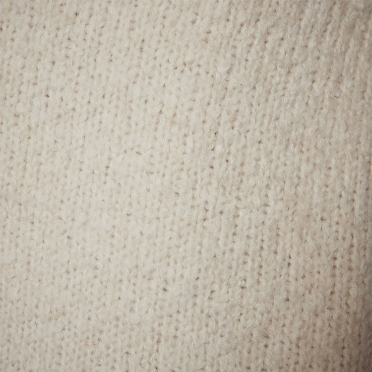 Relax Fit Mock Neck Sweater in Bone | James Perse Los Angeles 