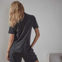 Short Sleeve Relaxed Camp Shirt in Magma | James Perse Los Angeles