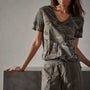 Camo Clear Jersey Short Sleeve Tee in Jungle Camo | James Perse Los Angeles