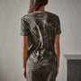 Camo Clear Jersey Short Sleeve Tee in Jungle Camo | James Perse Los Angeles