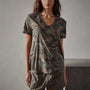 Camo Clear Jersey Short Sleeve Tee in Jungle Camo | James Perse Los Angeles