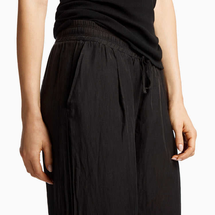 Cotton Silk Pajama Pant In Black | James Perse Los Angeles