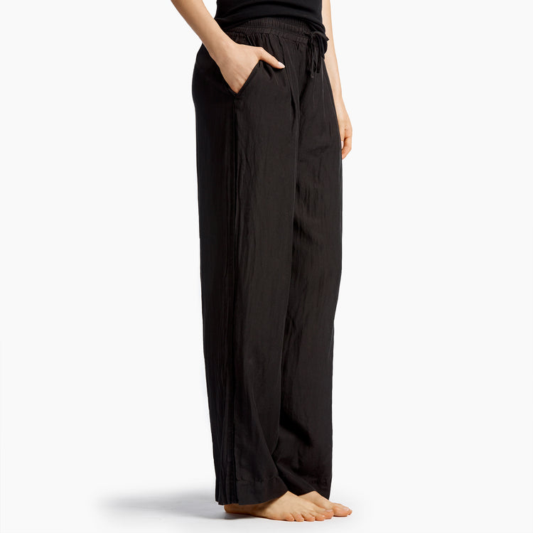 Cotton Silk Pajama Pant In Black | James Perse Los Angeles
