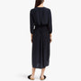 Silk Charmeuse Dress In French Navy | James Perse Los Angeles