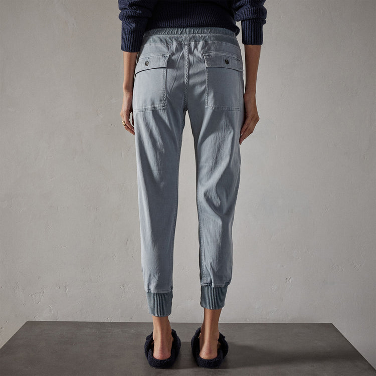 Mixed Media Pant in Ocean Mist Pigment | James Perse Los Angeles