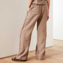 Lightweight Canvas Linen Pant In Fawn Pigment | James Perse Los Angeles