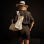 Long Sleeve Romper in Black | James Perse Los Angeles
