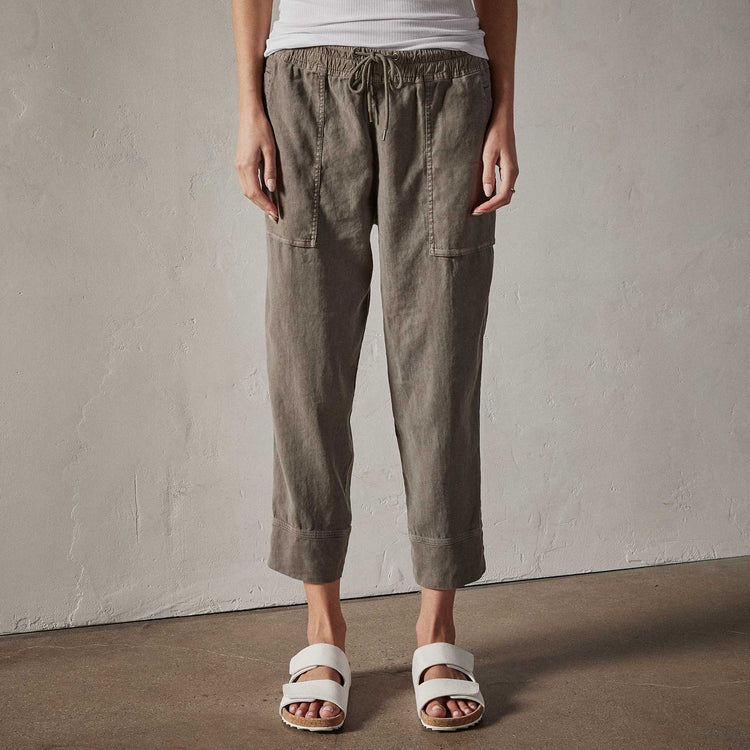 Surplus Pant in River Rock Pigment | James Perse Los Angeles