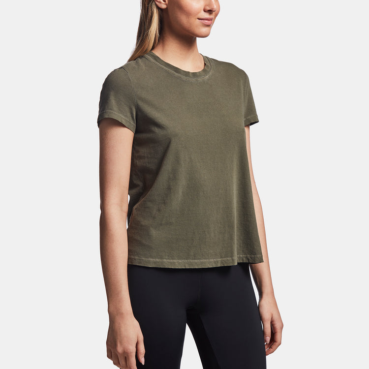 Vintage Wash Little Boy Tee In Sergeant Pigment | James Perse Los Angeles