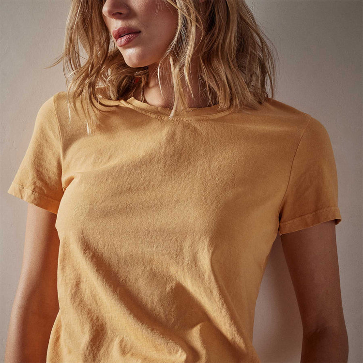 Vintage Little Boy Tee in Apricot Pigment | James Perse Los Angeles 