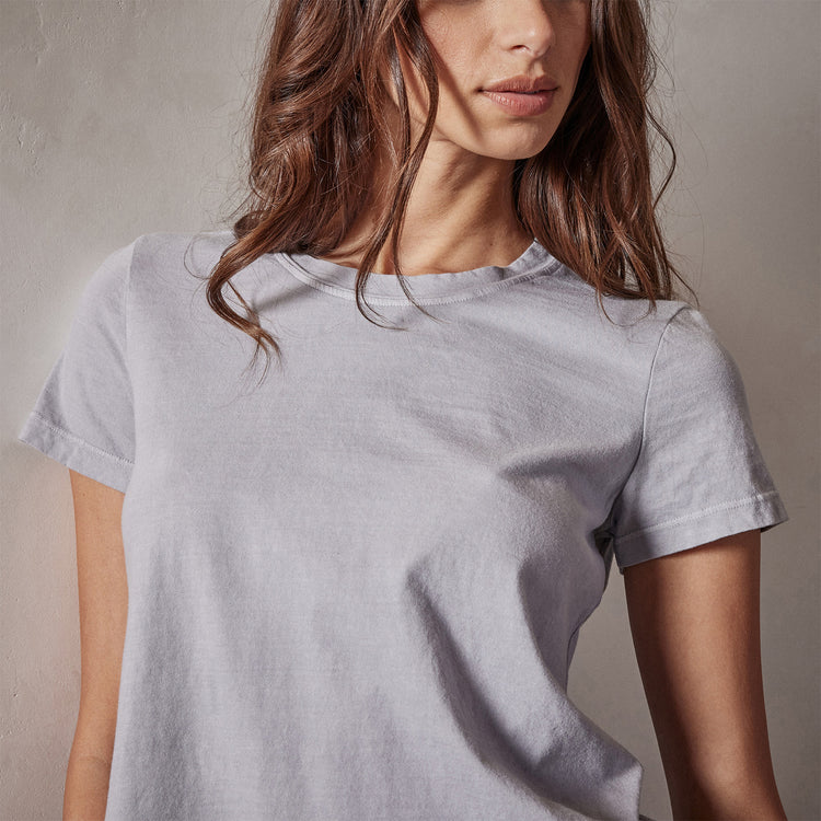 Vintage Little Boy Tee in Blue Fog Pigment | James Perse Los Angeles