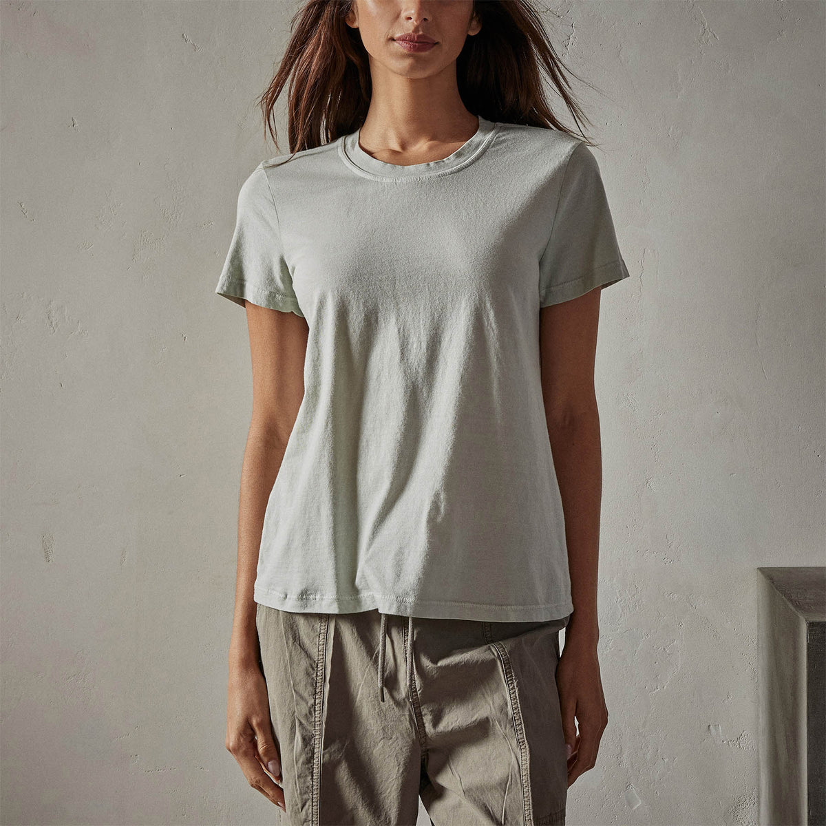 Vintage Little Boy Tee in Celery Pigment | James Perse Los Angeles