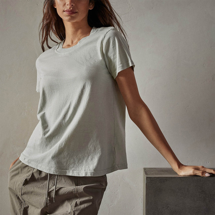 Vintage Little Boy Tee in Celery Pigment | James Perse Los Angeles