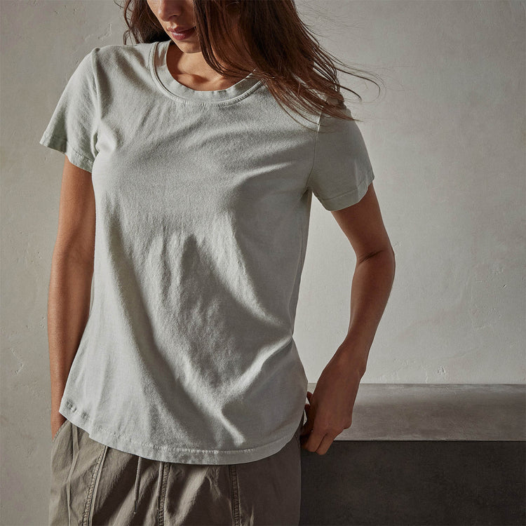 Vintage Little Boy Tee in Celery Pigment | James Perse Los Angeles