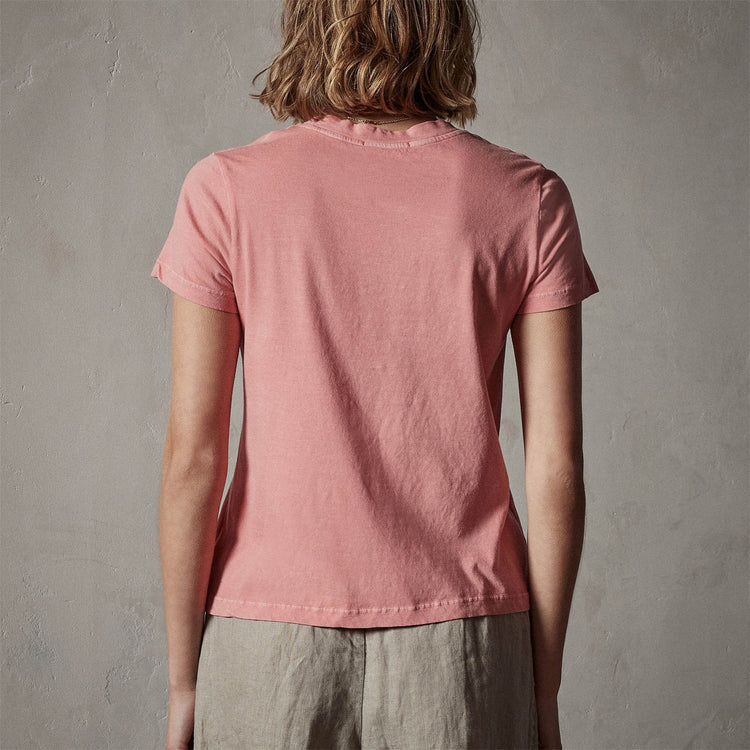 Vintage Little Boy Tee in Flamingo Pigment | James Perse Los Angeles