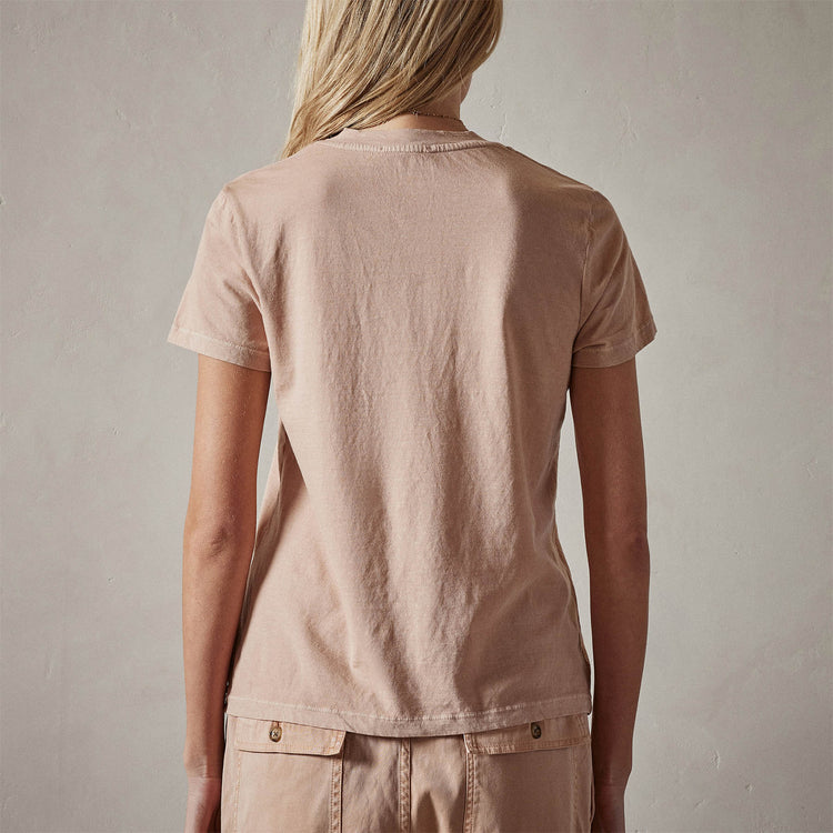 Vintage Little Boy Tee in White Peach Pigment | James Perse Los Angeles
