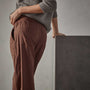 Lightweight Drape Utility Pant in Malt | James Perse Los Angeles
