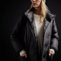 Down Duvet Coat in Black | James Perse Los Angeles