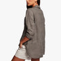 Linen Pocket Shirt In Alligator | James Perse Los Angeles