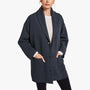 Oversized Shawl Cardigan In Denim Melange | James Perse Los Angeles