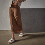 High Low A Line Skirt in Acorn | James Perse Los Angeles