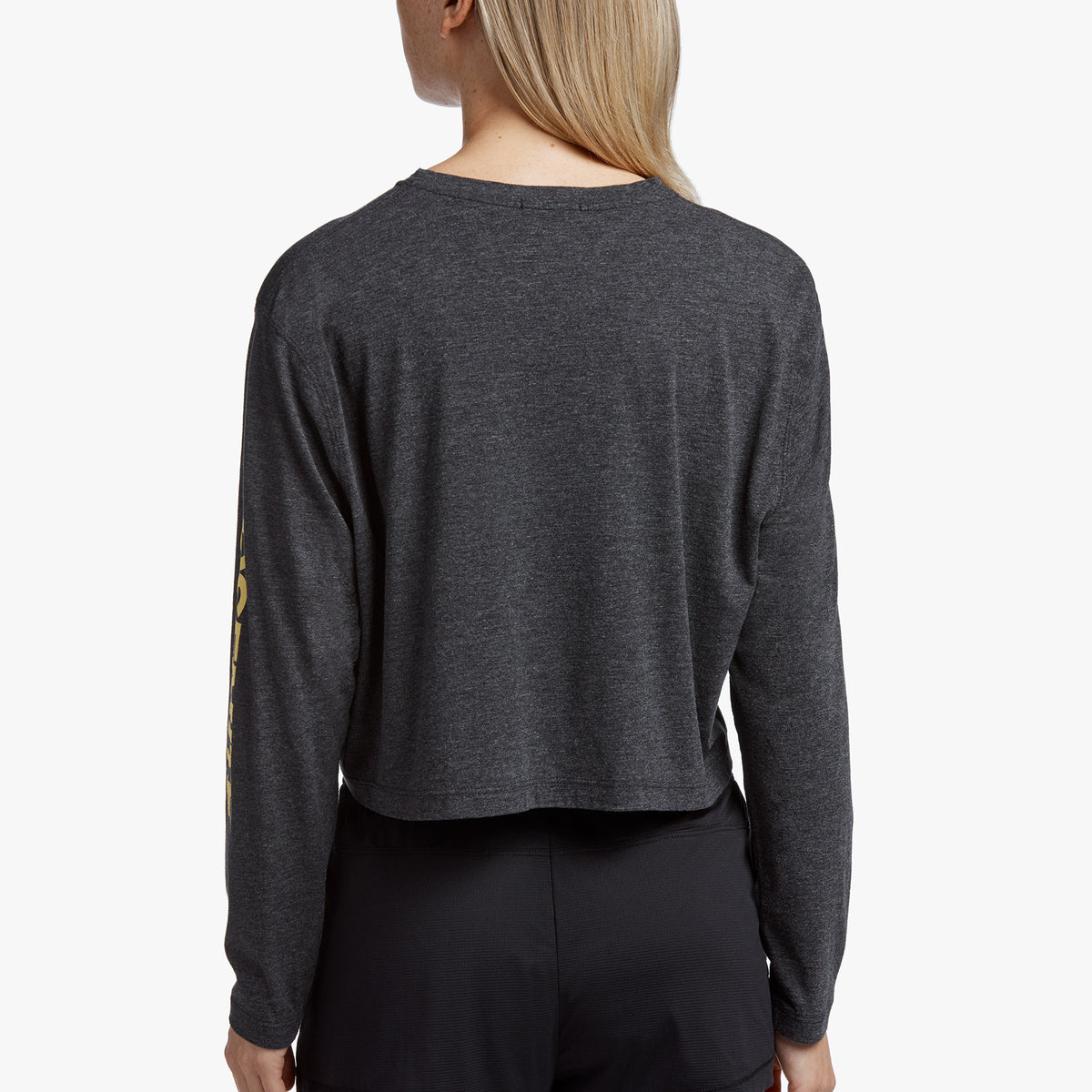 Y/OSEMITE Tech Jersey Cropped Tee In Black | James Perse Los Angeles