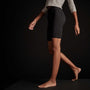 Spiral Seam Short in True Black | James Perse Los Angeles