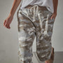 Cropped Camo Trouser in Desert Camo | James Perse Los Angeles