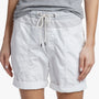Mixed Media Poplin Short - White Pigment | James Perse Los Angeles