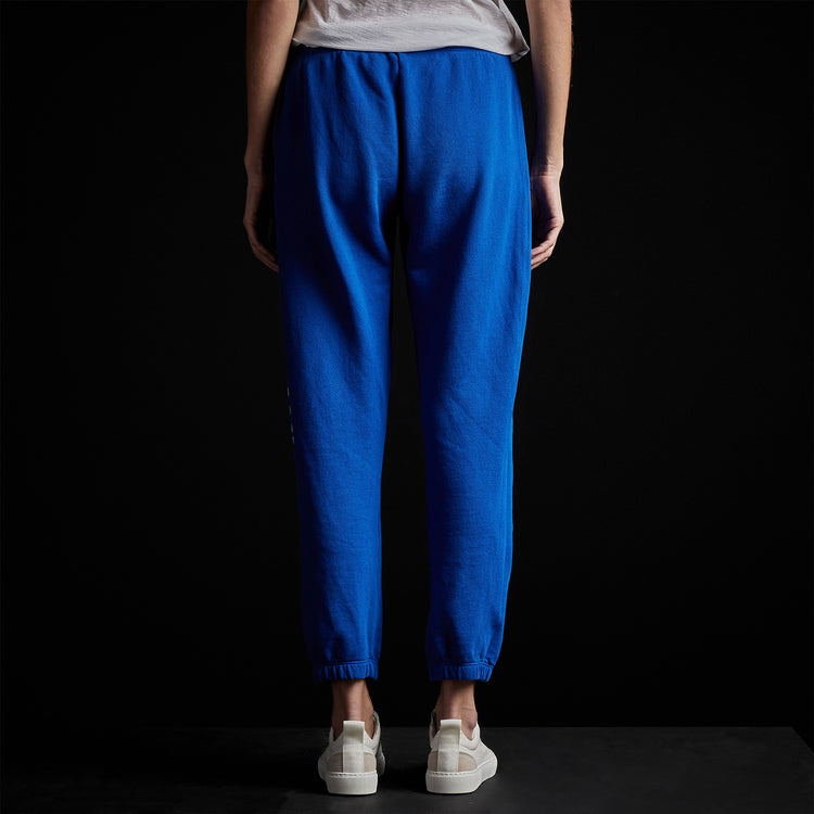 Y/Osemite French Terry Sweatpant in Royal Blue/White | James Perse Los Angeles