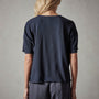 Jersey Relaxed Fit Pocket Tee in Blue Oil | James Perse Los Angeles 
