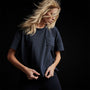 Jersey Relaxed Fit Pocket Tee in Blue Oil | James Perse Los Angeles 