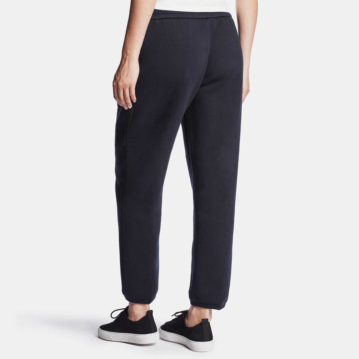 Recycled Double Knit Sweatpant In Navy | James Perse Los Angeles