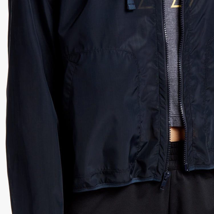 Y/OSEMITE Sheer Glass Nylon Jacket In Navy | James Perse Los Angeles