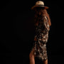 Tropical Print Linen Shirt Dress - Kona | James Perse Los Angeles