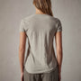 Sheer Slub Crew Neck Tee in Silt | James Perse Los Angeles 