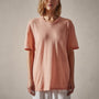 Crepe Jersey Overiszed Short Sleeve Crew in Spritz Pigment | James Perse Los Angeles 