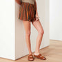 Vintage Striped Short In Amber Stripe | James Perse Los Angeles