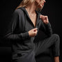 Vintage French Terry Zip Up Hoody - Magma Pigment | James Perse Los Angeles
