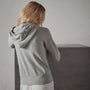 Vintage French Terry Zip Up Hoody - Heather Grey | James Perse Los Angeles